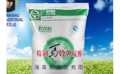 北大荒馬鈴薯淀粉 生粉淀粉25KG 食品級 食用土豆淀粉 量大從優