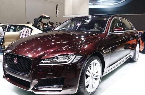 高端汽車品牌捷豹亮相新一代旗艦車型
