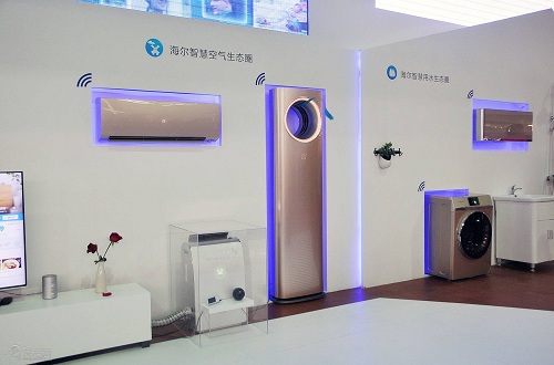 家電品牌海爾新推出互聯網冰箱，給用戶超值體驗