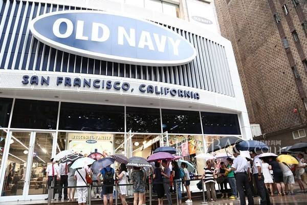 oldnavy進軍中國西部市場 銷售男士、女士及嬰幼兒童全系列產品
