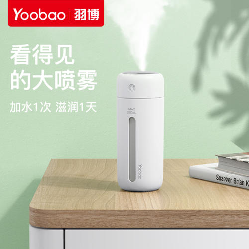 羽博迷你加濕器 顏值高，加濕效果好